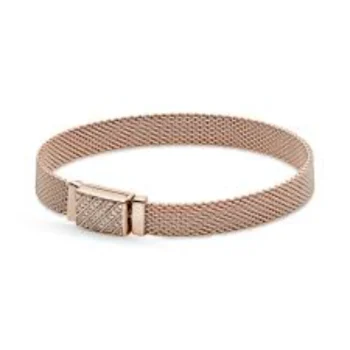 Pandora 589358c01 Rose Gold Reflexions Collection Bracelet