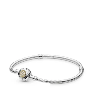 Pandora 590741cz Silver/Gold 23 Bracelet