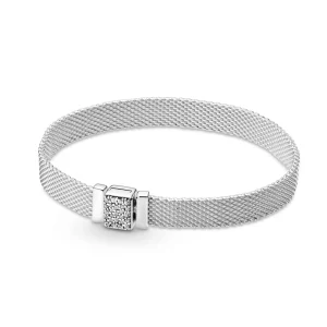 Pandora 599166c01 Silver Reflexions Collection Bracelet