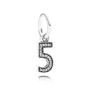Pandora 791343cz 5 Silver Pendant