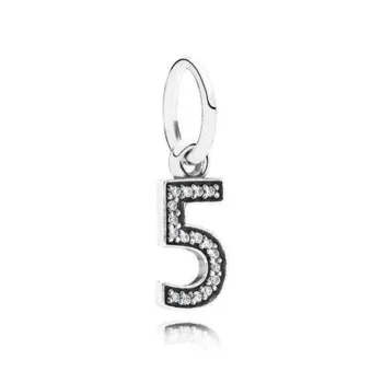 Pandora 791343cz 5 Silver Pendant