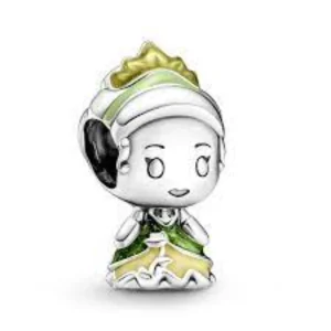 Pandora 799510c01 Green Silver Disney Charm