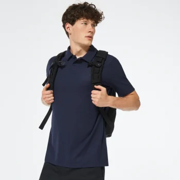 Oakley FOA401724 6AC Navy Blue Lifestyle Polo Shirt