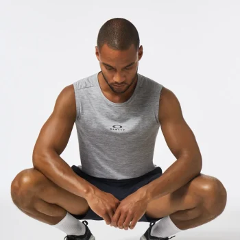 Oakley FOA403039 28B Gray Training Tank Top
