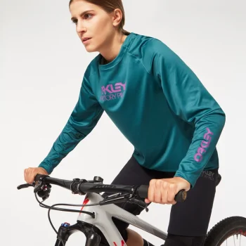 Oakley FOA500224 70U Green Bike T-Shirt