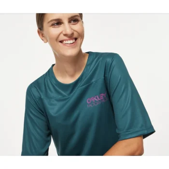 Oakley FOA500274 70U Green Bike T-Shirt