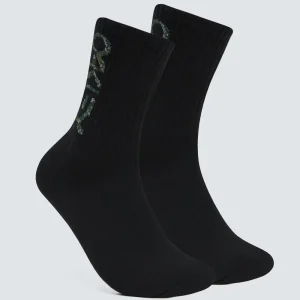 Oakley FOS900277 9L4 Black / Green L Lifestyle Socks