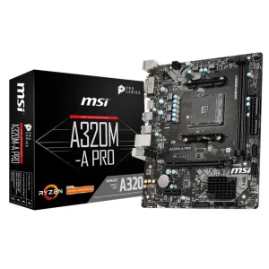 Msi A320m-A Pro Ddr4 Am4 Motherboard