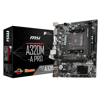 Msi A320m-A Pro Ddr4 Am4 Motherboard
