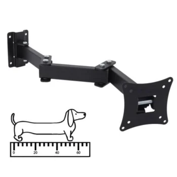 17-27" Moving Monitor Hanger Apparatus Wb-05