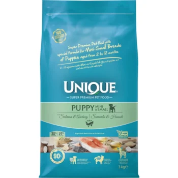 Unique Low Grain Puppy Mini&Small Breed Salmon & Anchovy 3kg