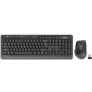 A4tech Fg1035 Q Gray Wireless Keyboard Mouse Set