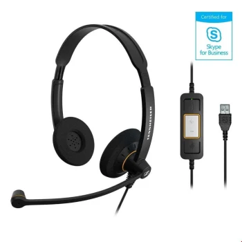 Epos Sennheiser Sc 60 ML Double Sided Crown Usb Cable Headset