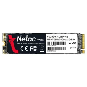 Netac Nv2000 256gb M.2 Nvme Nt01nv2000-256-E4x 2500-1000mb/S SSD