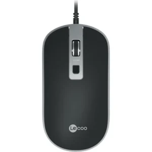 Lecoo Ms104 Black Mouse