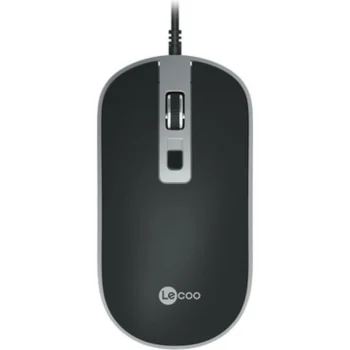 Lecoo Ms104 Black Mouse