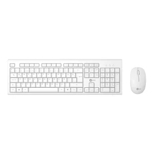 Lecoo Kw200 Wireless White Mouse Keyboard Set