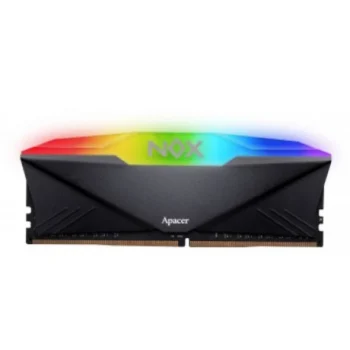 Apacer Nox Rgb Aura Black 8gb 3200mhz Cl16 Ddr4 Gaming Memory