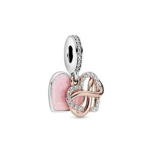 Pandora 7888878c01 Silver/Rose Charm