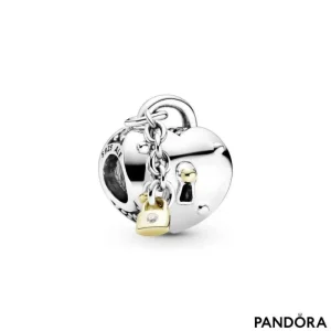 Pandora 799160c01 Silver/Gold Charm