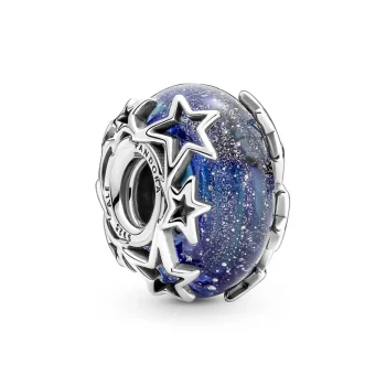 Pandora 790015c00 Blue Silver Charm