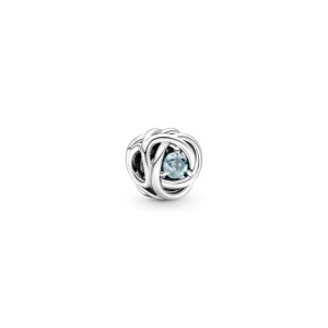 Pandora 790065c09 Blue Silver Charm
