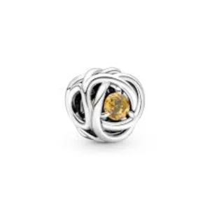 Pandora 790065c04 Yellow Silver Charm