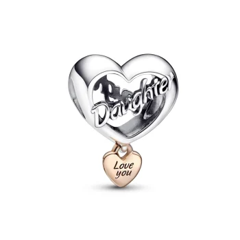 Pandora 782327c00 Silver/Rose Charm