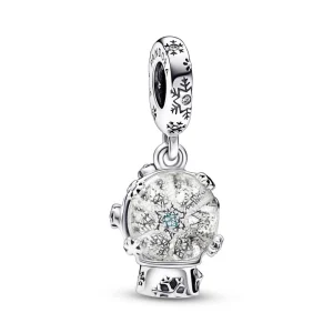 Pandora 73269c01 Silver New Year's Collection Charm