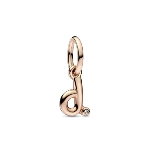 Pandora 782534c01 D Rose Gold Charm