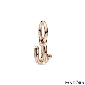Pandora 72979c01 U Rose Gold Charm
