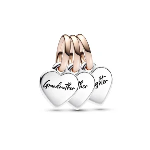 Pandora 782648c00 Silver/Rose Charm