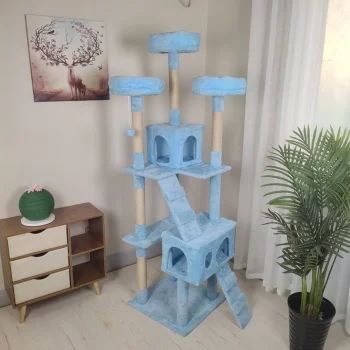 Cat Scratcher Tower - Blue