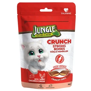 Jungle Cat Crunch Treat Strong Bones 60gr