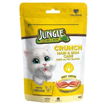 Jungle Cat Crunch Treat Hair And Skin Care 60gr