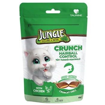 Jungle Cat Crunch Treat Hairball Control 60gr