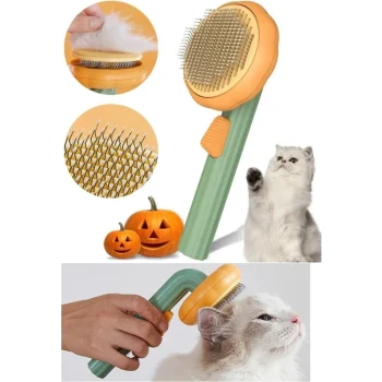 Pet Care Brush - Orange
