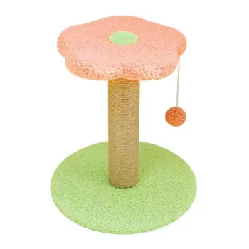 Cat Scratcher Small - Flower Orange 32CM