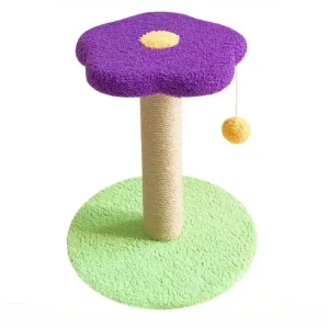 Cat Scratcher Small - Flower Purple 32CM
