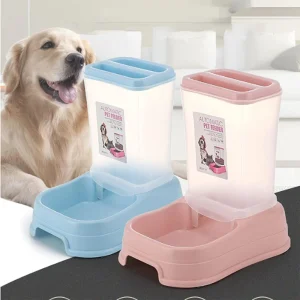 Pet Food Dispanser - Blue 1.5Lt