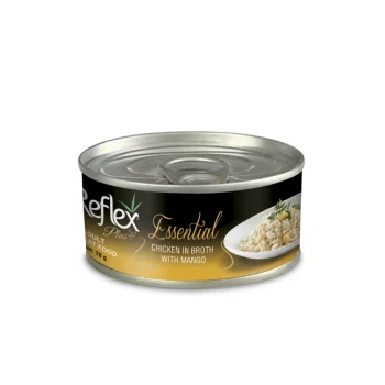 Reflex Plus Essential Adult Cat Can Food Chicken In Broth With Mango 70gr