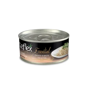 Reflex Plus Essential Kitten Can Food Chicken In Broth For Kitten 70gr