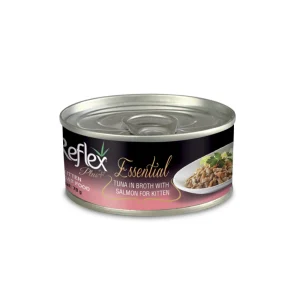 Reflex Plus Essential Kitten Can Food Tuna In Broth With Salmon 70gr