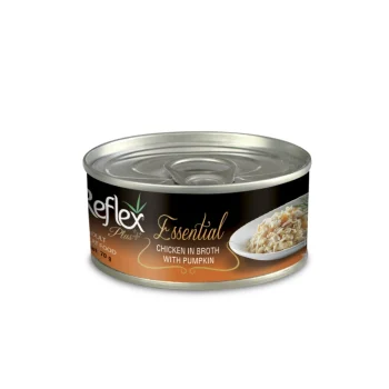 Reflex Plus Essential Adult Cat Can Food Chicken In Broth With Pumpkin 70gr