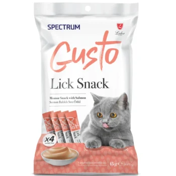 Spectrum Gusto Cat Lick Snack Salmon 4x15gr