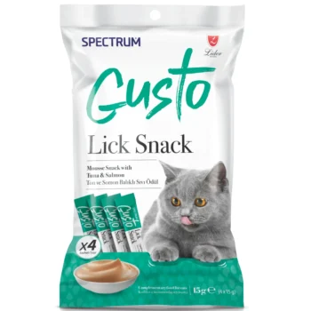 Spectrum Gusto Cat Lick Snack Tuna and Salmon 4x15gr