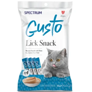 Spectrum Gusto Cat Lick Snack Tuna 4x15gr