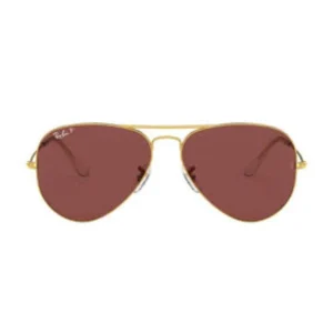 Rayban RB3025 9196AF 58 Gold Sunglasses