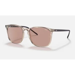 Rayban RB4387 6573Q4 56 Camel Sunglasses