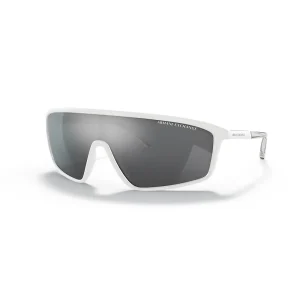 Armani Exchange AX4119S 81566G 1/37 White Sunglasses